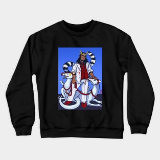 Gangster and his dragons Crewneck Sweatshirt